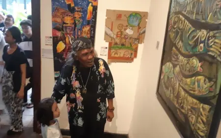 Pameran Lukis Lintas Generasi "Hong Wilaheng" di Surabaya: Menggugah Makna Kehidupan Melalui Seni