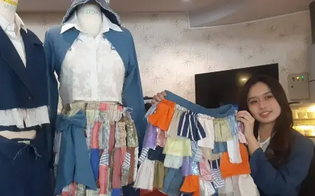 FIOJEANS: Inovasi Fashion Berkelanjutan Lewat Pemanfaatan Kain Sisa oleh Wisudawan PCU
