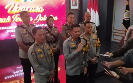 Sertijab Jajaran Kasat Polresta Malang Kota Dilaksanakan Secara Tertutup