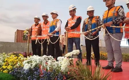 SLF Didapat Pelindo, Operasional Jalan Flyover Terminal Teluk Lamong (TTL) Diresmikan Wali Kota Surabaya