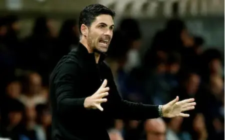 Pelatih Arsenal Sudah Persiapkan Tim Lawan Manchester CIty Sejak Awal Musim