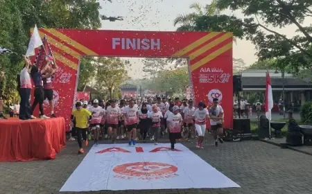 Fun Run, AIA Vitality Ajak Masyarakat Hidup Sehat