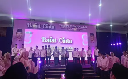 Resmi Dibaiat, Tim Pemenangan Fawait - Djoko Siap Menangkan Pilkada Jember