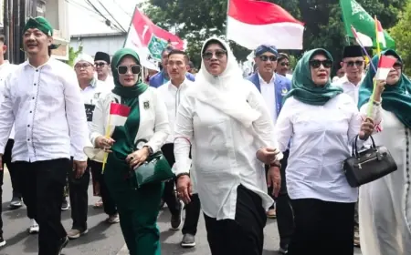 Resmi Jadi Calon Bupati Kediri, Deny Widyanarko Serukan Pilkada Damai Kediri Hebat