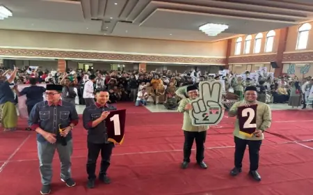 Ambil Nomer Urut Pilbup Probolinggo, Paslon ZR Nomer 1 dan SAE Nomer 2