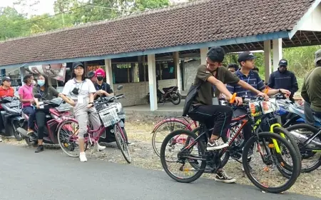 Desa Rejoagung Siapkan Wisata Jelajah Desa Dengan Sepeda Melalui Program WAJAR CAMAR