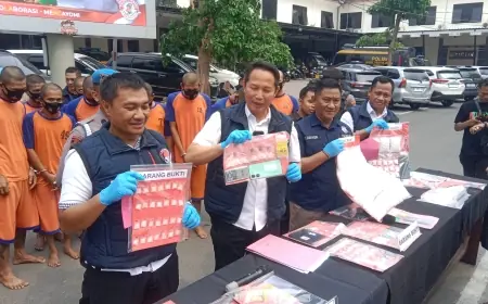 Operasi Tumpas Semeru 2024, Polres Jombang Ciduk 30 orang Tersangka dari 26 Kasus