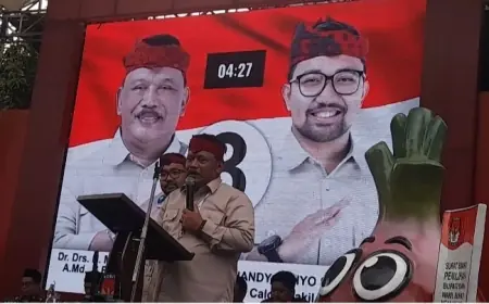 Pasangan Marhaen Djumadi -Tri Handy Cahyo Saputro Dapat Undian Nomor 3, Begini Reaksinya