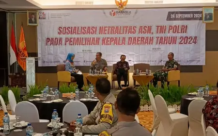 Jelang Pilkada 2024, Bawaslu Kota Kediri Pastikan Netralitas ASN, TNI dan Polri