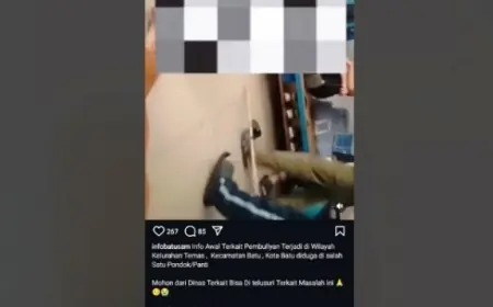 Lagi, Medsos Kota Batu Ramai Video Dugaan Bullying