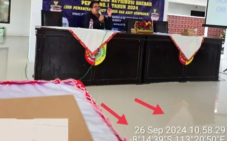 Terkait Munculnya Gambar Paslon Dalam Acara Kedinasan, Begini Penjelasan Kadis PU SDA Jember