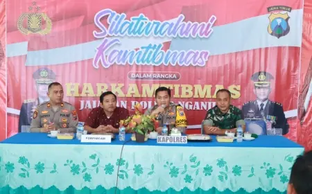 Kapolres Nganjuk Hadiri Kegiatan Cooling System Pilkada Serentak 2024, Ini Pesannya