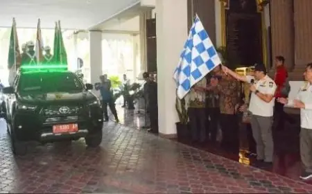Ini Pesan Penting dalam Kirab Pataka di Bondowoso
