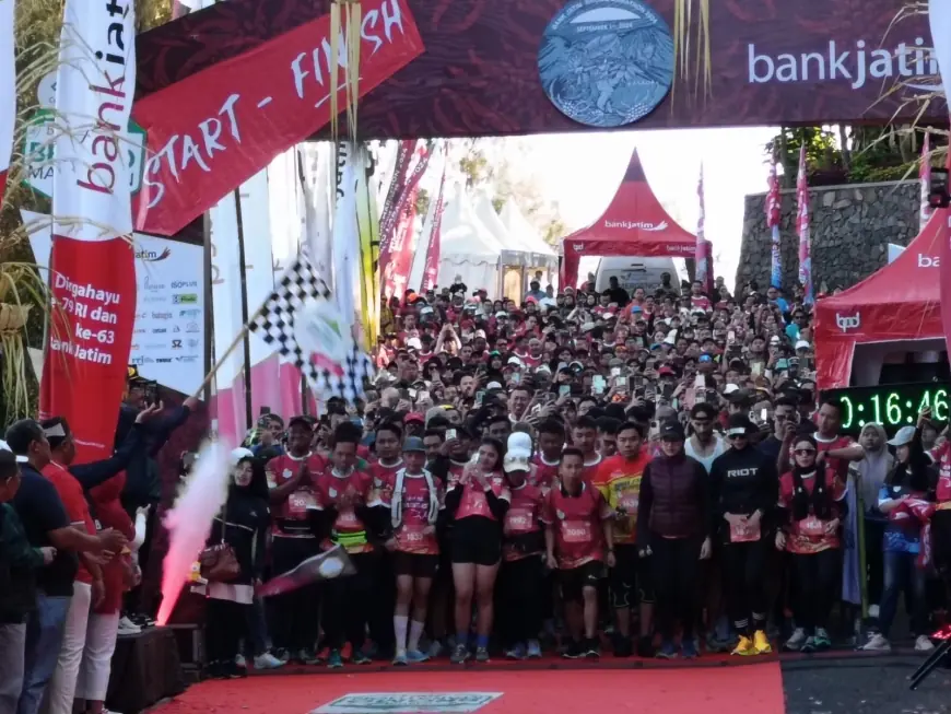 22 Negara Berkumpul Di Plataran Bromo  Mengikuti Bromo Marathon