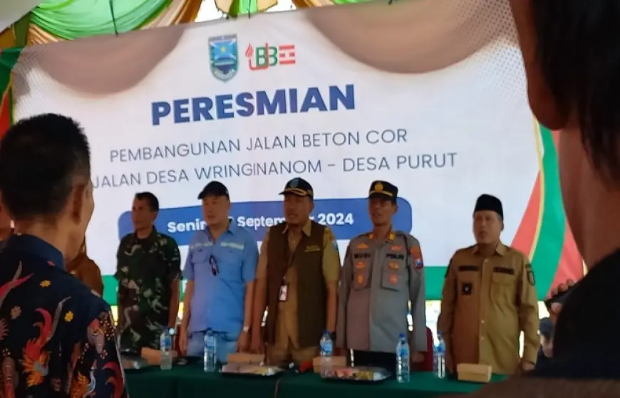 Anggota DPRD Probolinggo Apresiasi Dibangunnya Jalan Penghubung 3 Desa oleh PT BJB