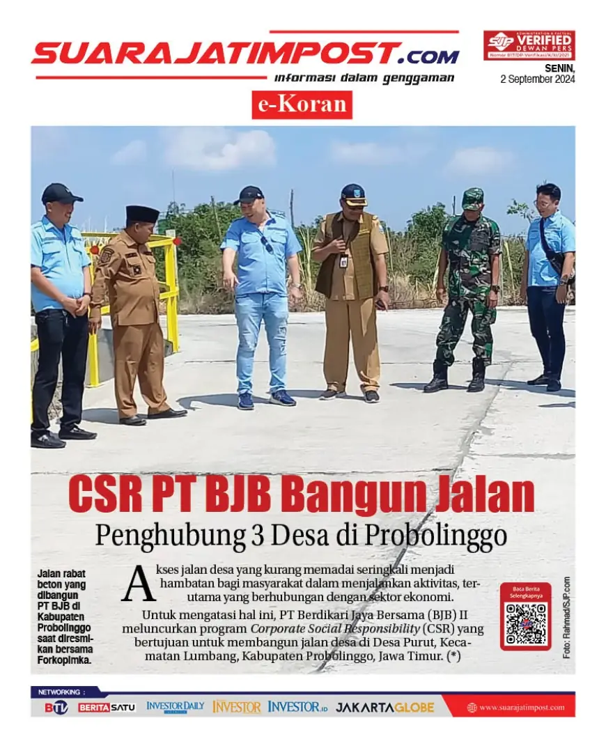 eKoran, Edisi Senin, 2 September 2024