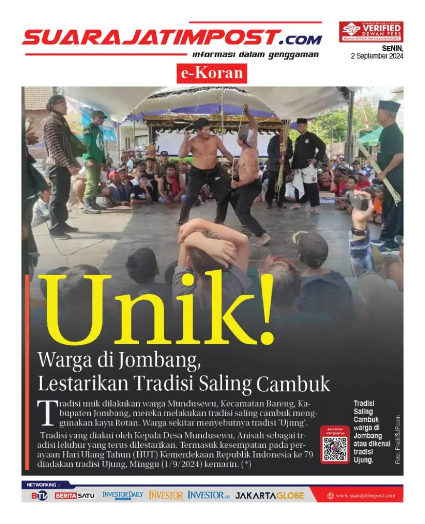 eKoran, Edisi Senin, 2 September 2024