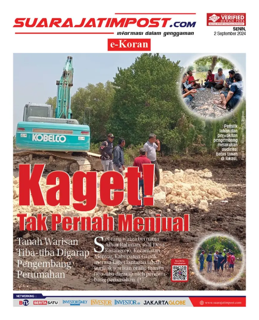 eKoran, Edisi Senin, 2 September 2024