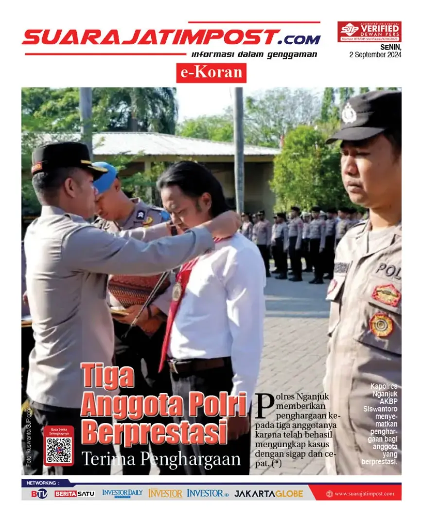 eKoran, Edisi Senin, 2 September 2024