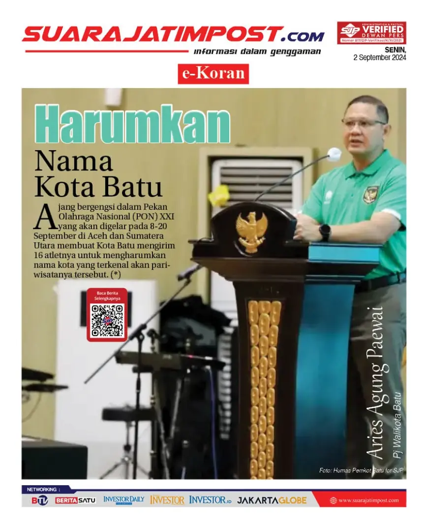 eKoran, Edisi Senin, 2 September 2024