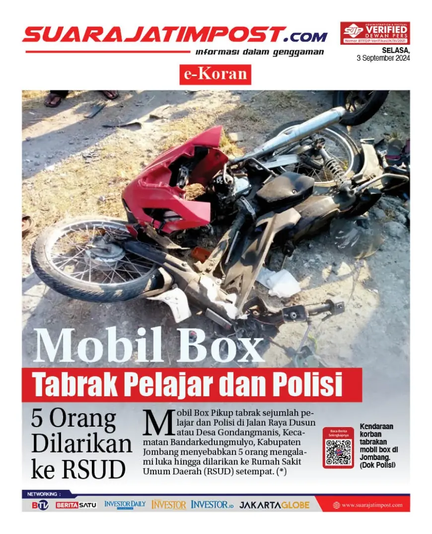 eKoran, Edisi Selasa, 3 September 2024