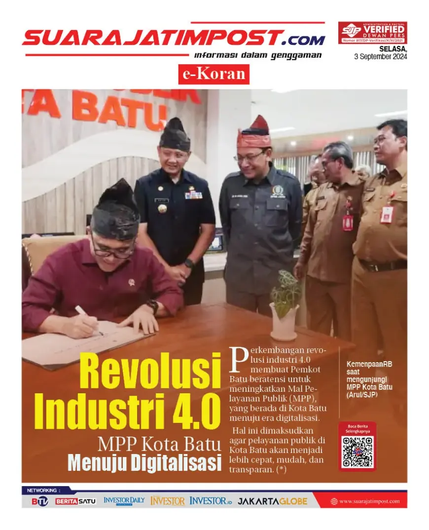 eKoran, Edisi Selasa, 3 September 2024