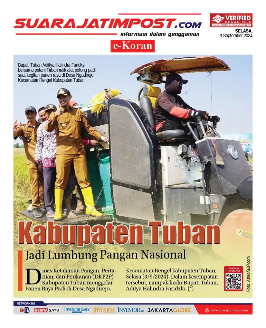 eKoran, Edisi Selasa, 3 September 2024