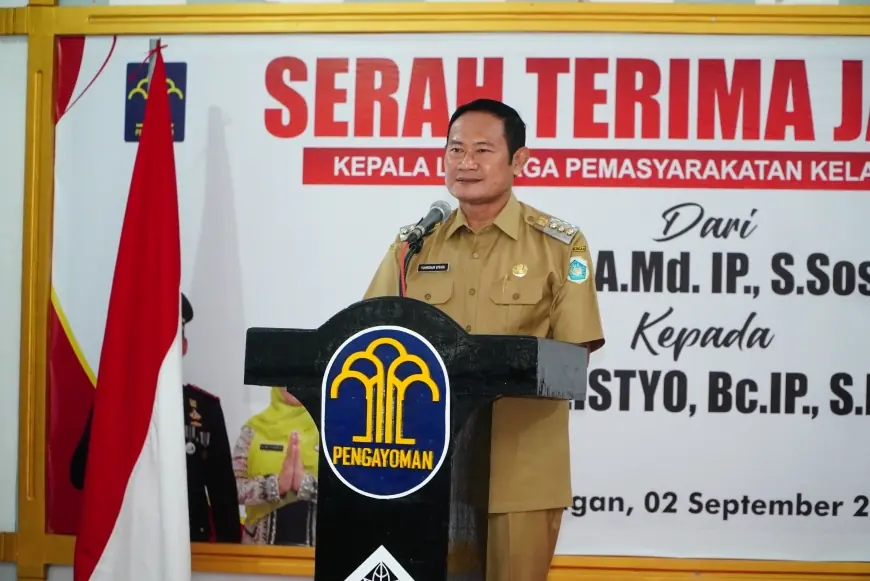 Sertijab Kalapas, Pemkab Dukung Program Lapas Lamongan