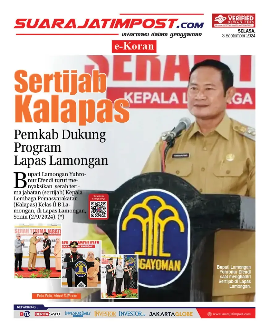 eKoran, Edisi Selasa, 3 September 2024