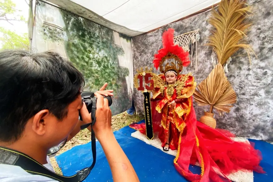 Carnaval Seni Budaya 'Flower Princess Of Heaven' Jadi Berkah Para Fotografer Dadakan