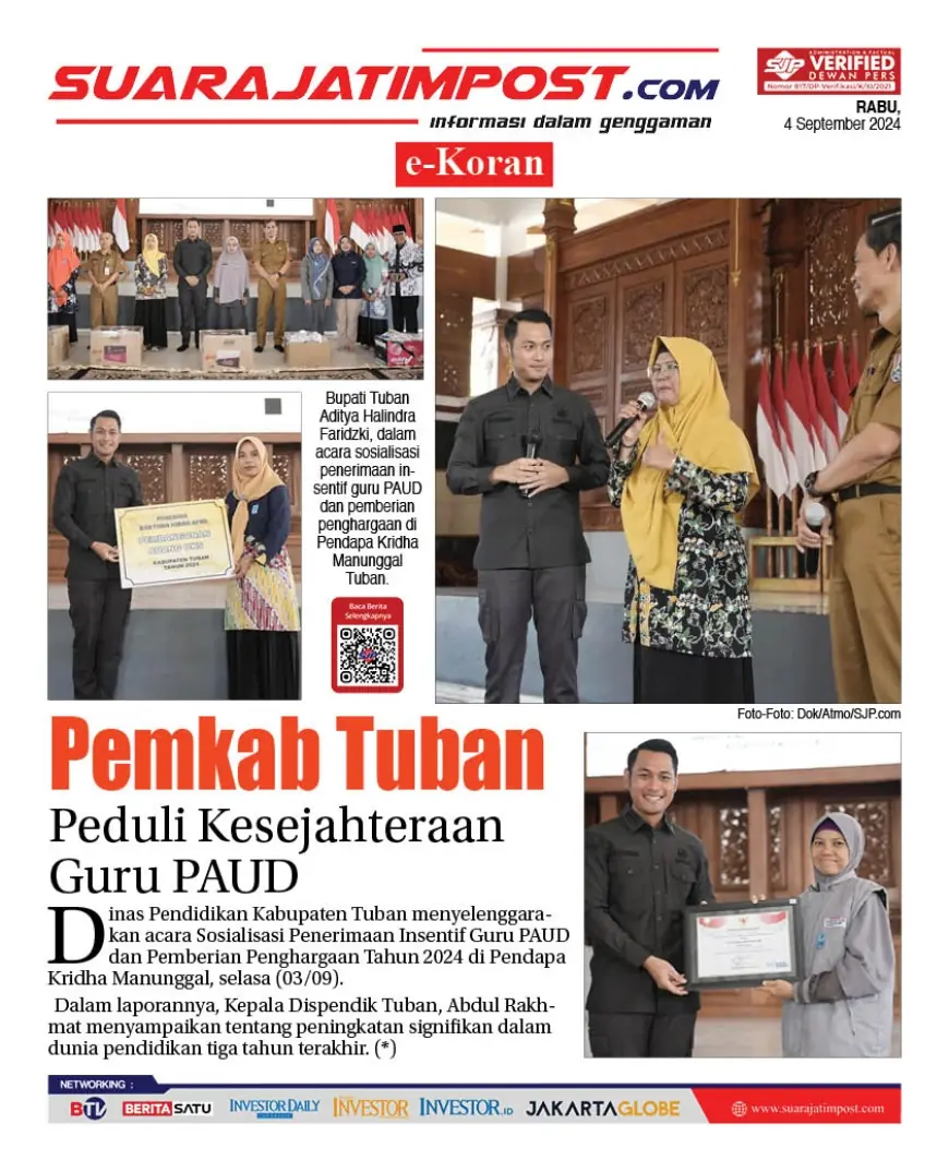 eKoran, Edisi Rabu, 4 September 2024