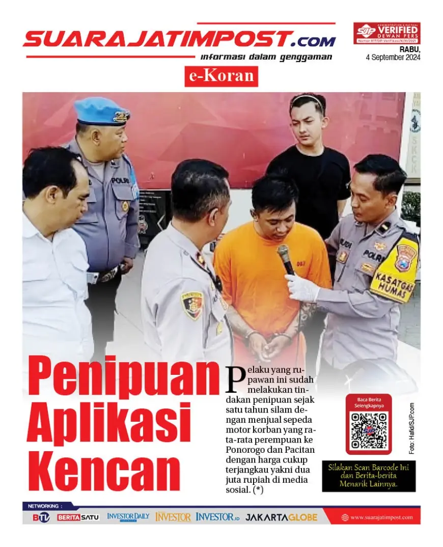 eKoran, Edisi Rabu, 4 September 2024