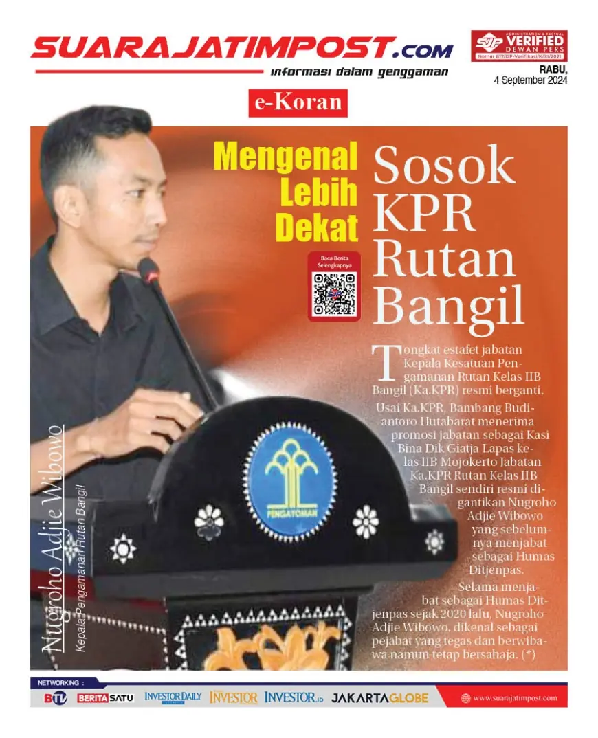 eKoran, Edisi Rabu, 4 September 2024