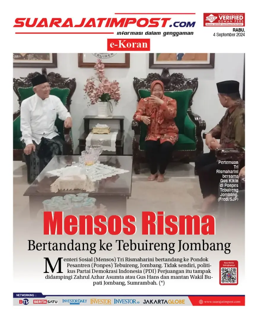 eKoran, Edisi Rabu, 4 September 2024