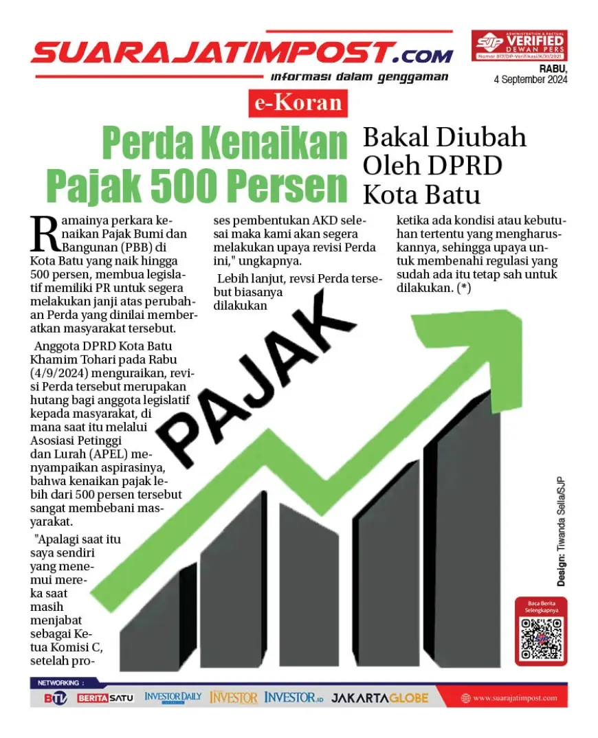 eKoran, Edisi Rabu, 4 September 2024