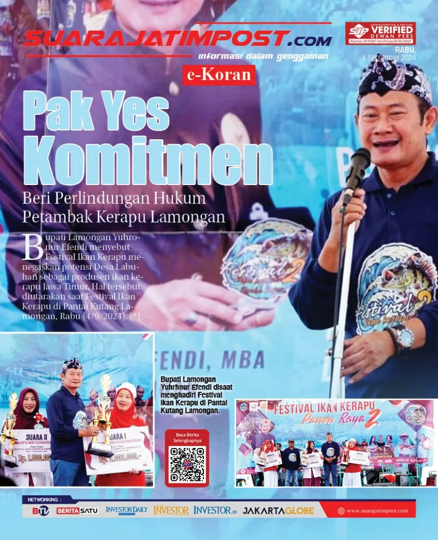 eKoran, Edisi Rabu, 4 September 2024