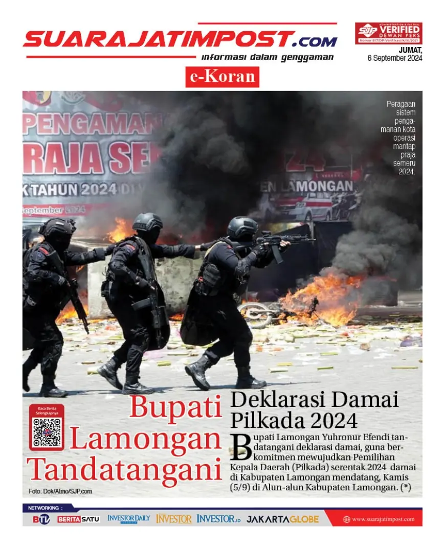 eKoran, Edisi Jumat, 6 September 2024