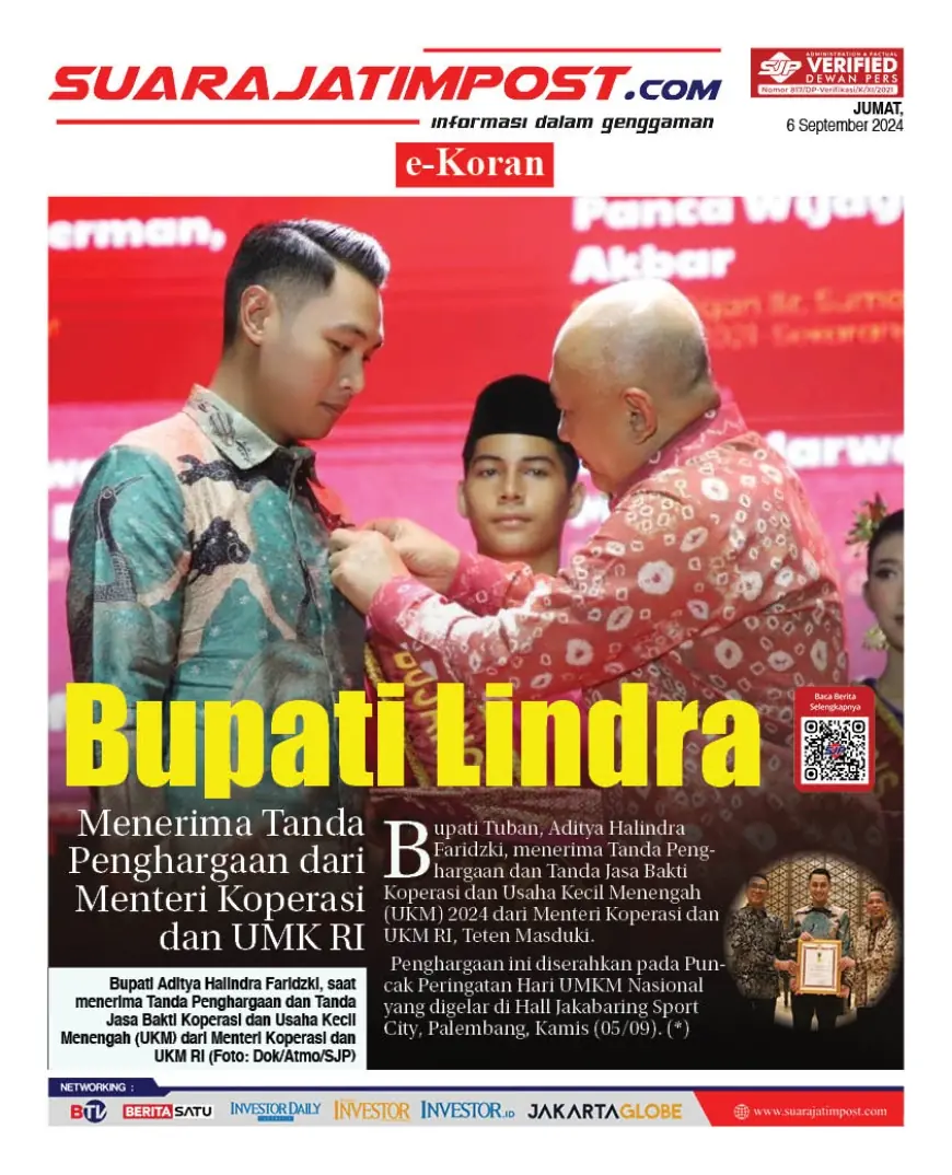 eKoran, Edisi Jumat, 6 September 2024