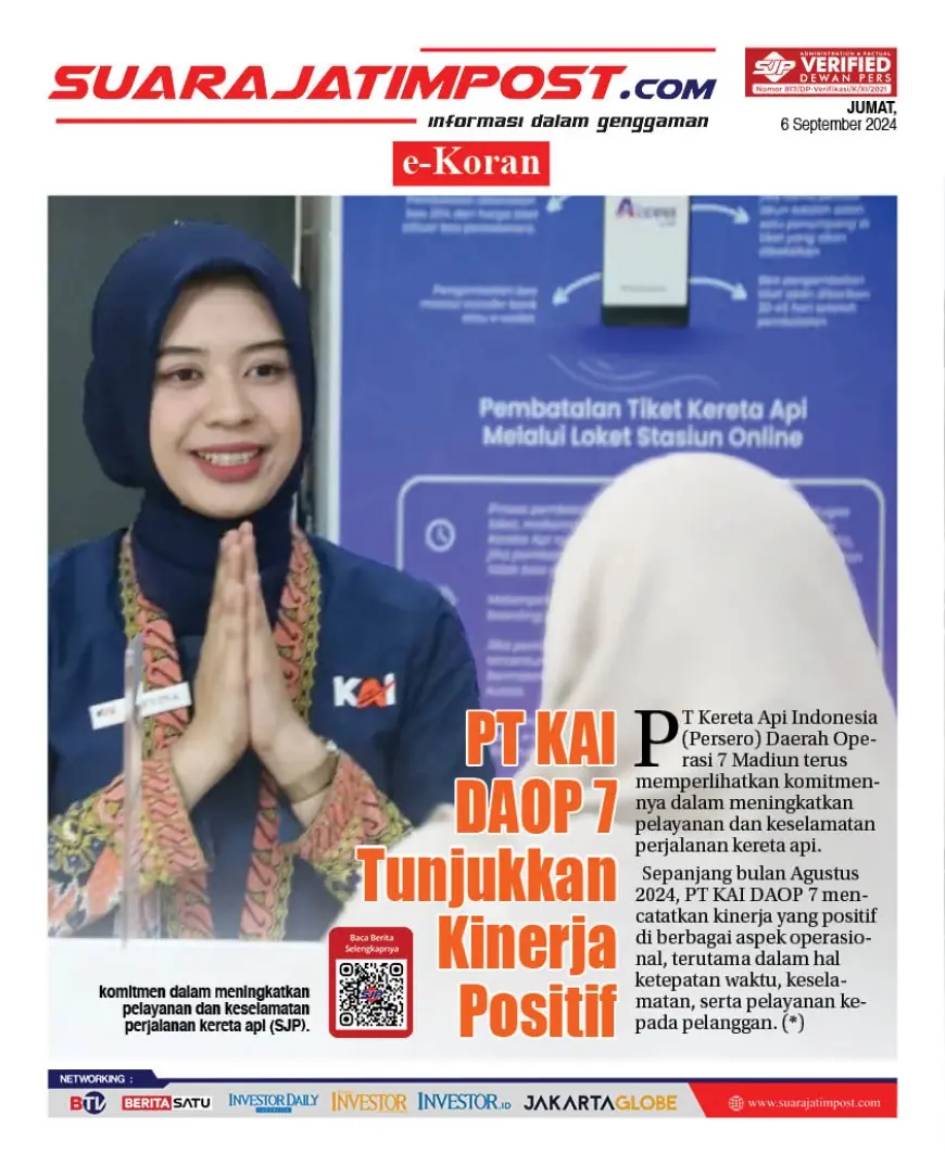 eKoran, Edisi Jumat, 6 September 2024