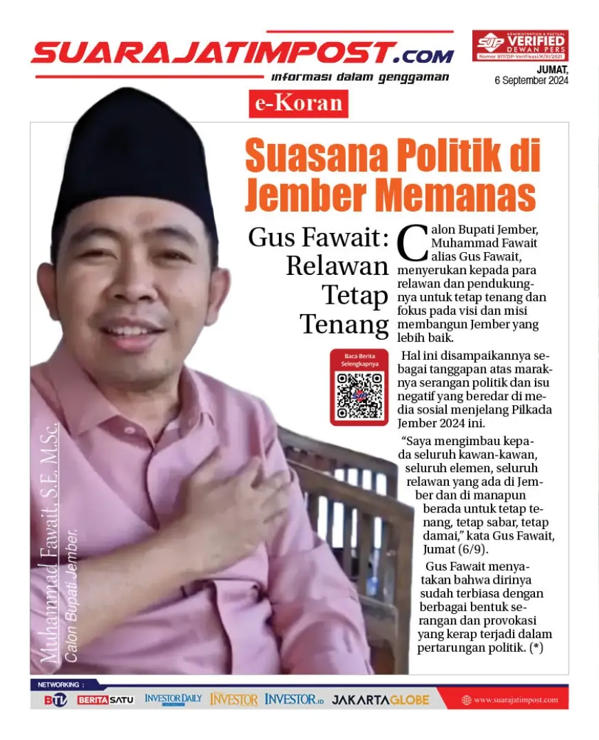 eKoran, Edisi Jumat, 6 September 2024