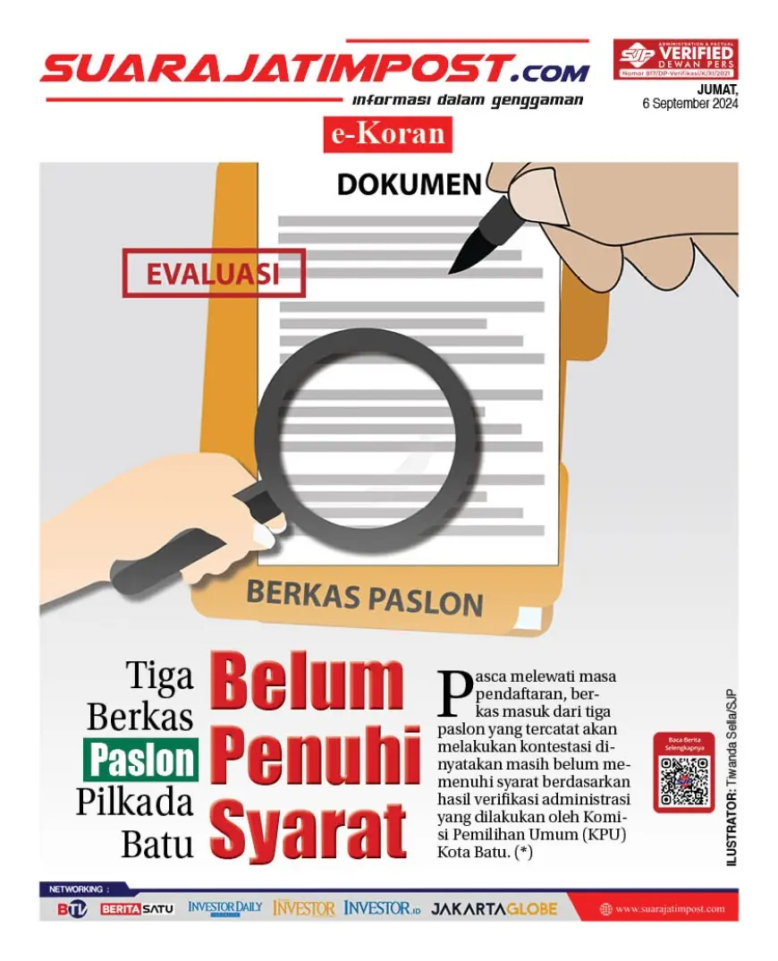 eKoran, Edisi Jumat, 6 September 2024