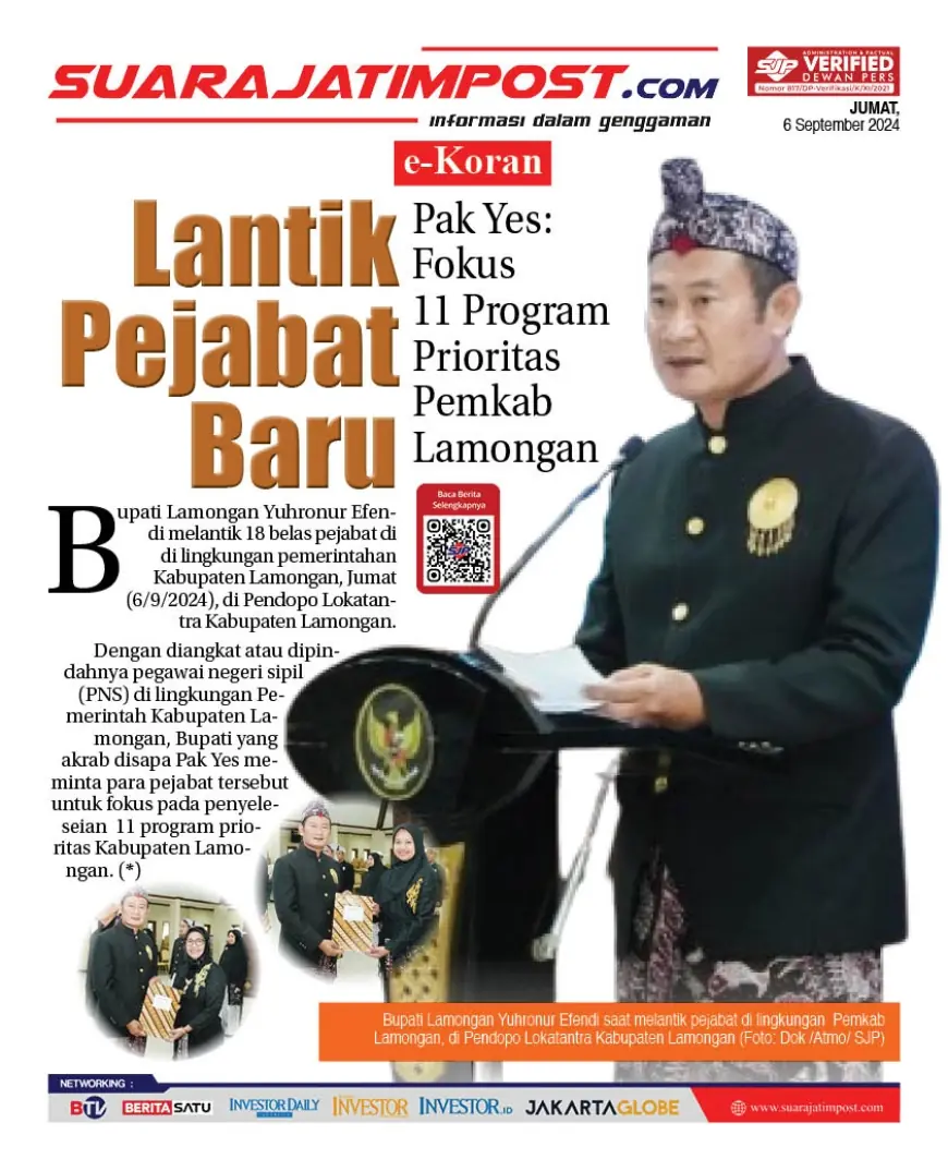 eKoran, Edisi Jumat, 6 September 2024