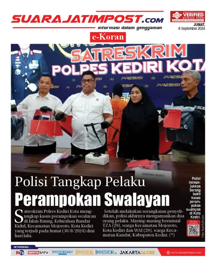 eKoran, Edisi Jumat, 6 September 2024