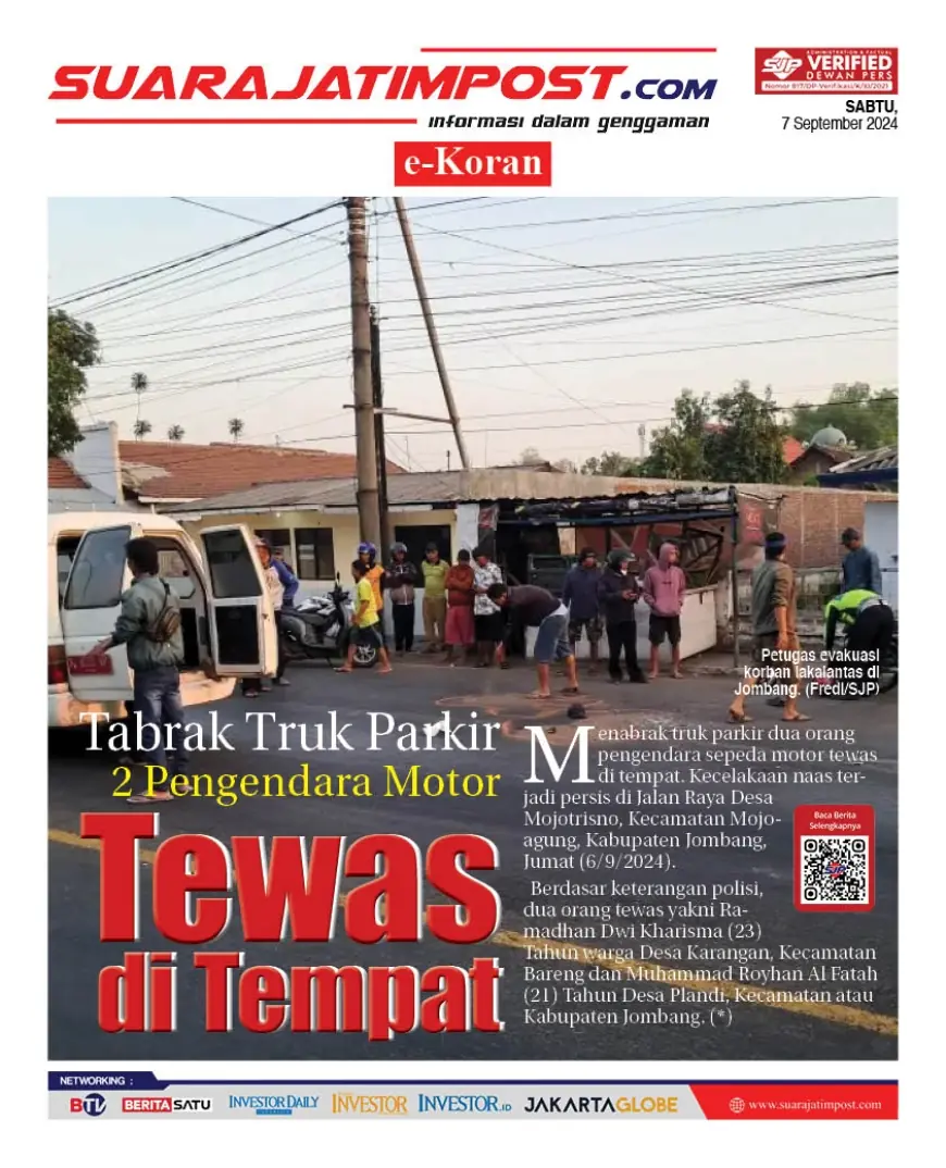 eKoran, Edisi Sabtu, 7 September 2024