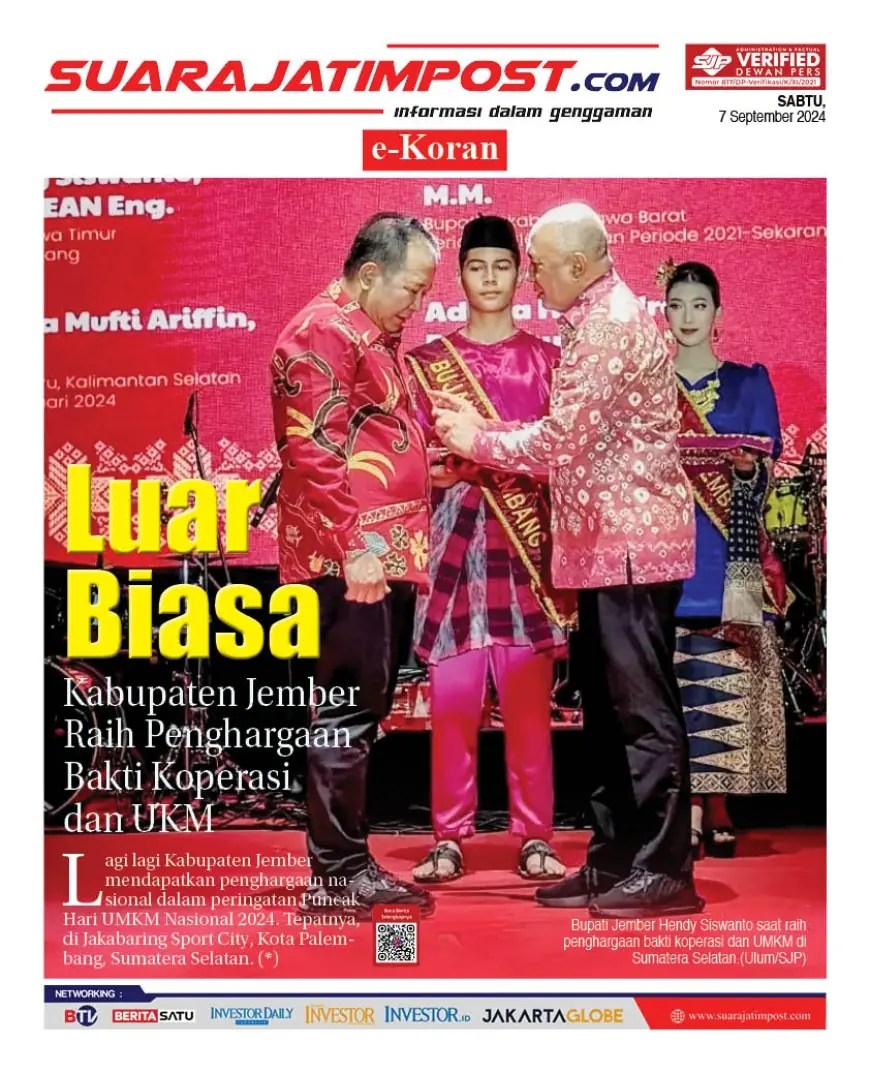 eKoran, Edisi Sabtu, 7 September 2024