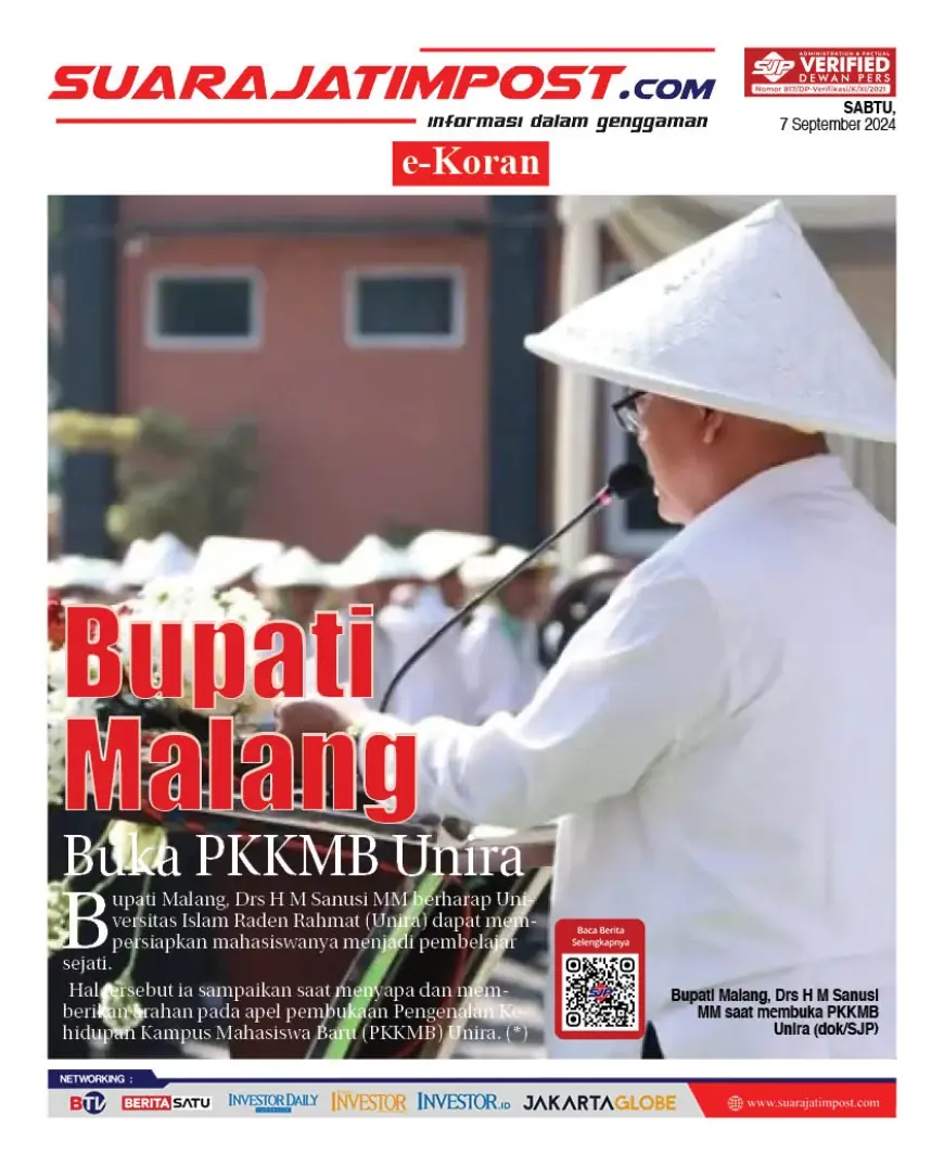 eKoran, Edisi Sabtu, 7 September 2024