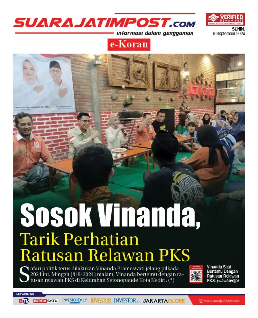 eKoran, Edisi Senin, 9 September 2024