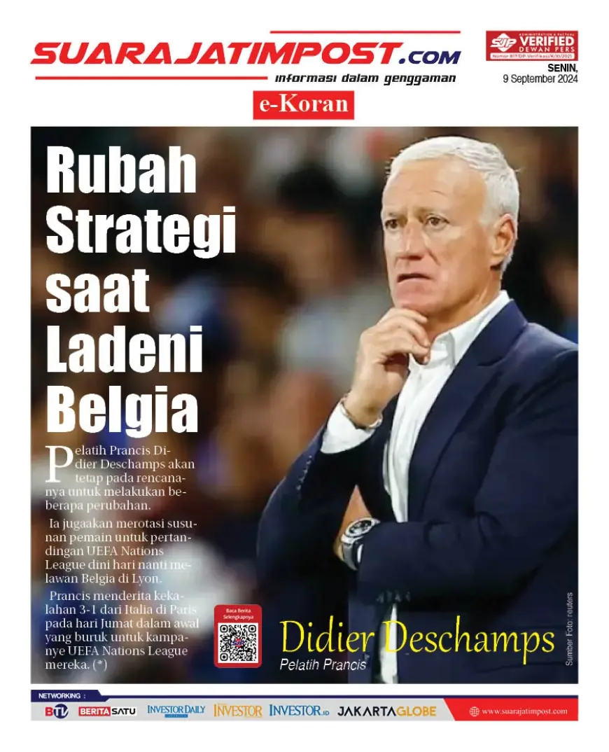 eKoran, Edisi Senin, 9 September 2024