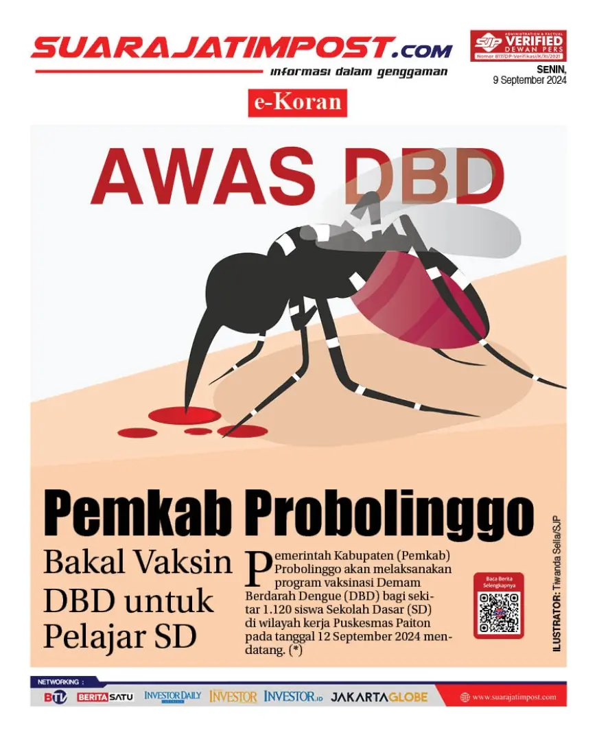 eKoran, Edisi Senin, 9 September 2024