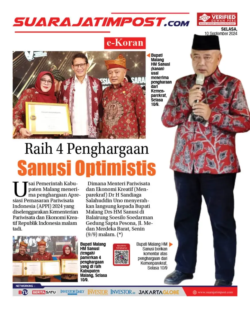 eKoran, Edisi Selasa, 10 September 2024